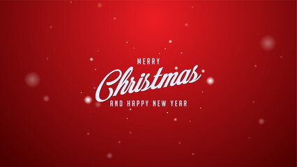 Fototapeta na wymiar Happy new year. Merry Christmas. Text vector illustration. Suitable for banners, web, greeting cards, social media etc