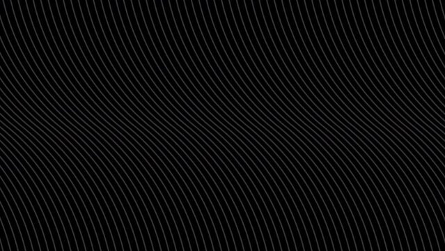Black and white modern abstract animated simple pattern minimal background 4k