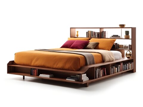 Bookshelf Bed Concept