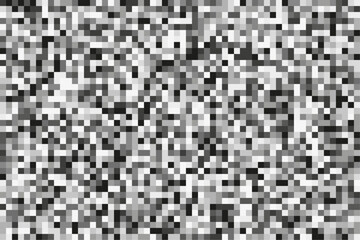 monochrome pixelated imitation background black and white