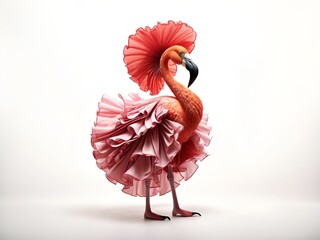 Flamenco Flamingo character