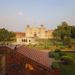 Fototapeta na wymiar Pakistan's Iconic Lahore: Exclusive Images of Minar-e-Pakistan, Badshahi Masjid, and More Famous Places.