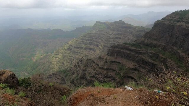 West Ghats bei Mahabaleshwar, Indien