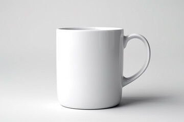 Obraz premium a mug bag on isolated white background, mockup