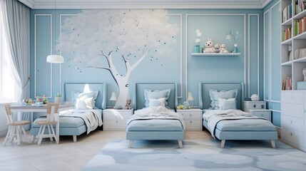 White Bedroom Interior Photography