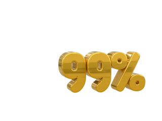 Special offer sale 99% discount sale tags 3d number concept discount promotion sale offer price sign