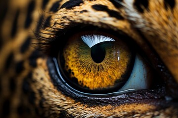Photo of an animal's close-up details paired with a macro lens. Generative AI - Powered by Adobe