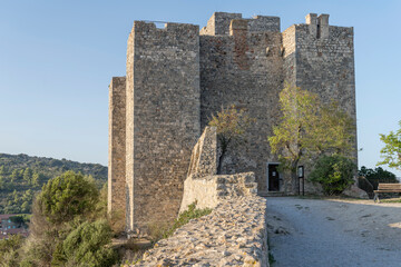 Fototapeta na wymiar Aldobrandeschi Castle, Talamone, Italy
