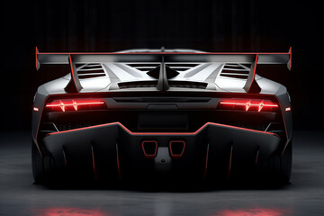 the back of a sports car