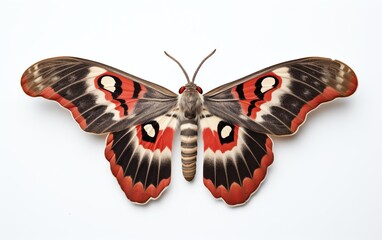 a close up of a butterfly