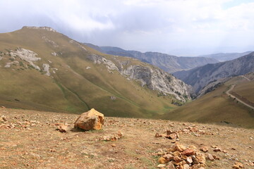 Moldo-Ashuu pass, district of Song Kol Region in western Kyrgyzstan