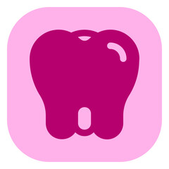Editable molar, premolar, tooth vector icon. Dentistry, healthcare, medical. Part of a big icon set family. Perfect for web and app interfaces, presentations, infographics, etc
