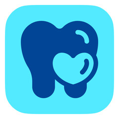 Editable dental care vector icon. Dentistry, healthcare, medical. Part of a big icon set family. Perfect for web and app interfaces, presentations, infographics, etc