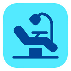 Editable dentist chair vector icon. Dentistry, healthcare, medical. Part of a big icon set family. Perfect for web and app interfaces, presentations, infographics, etc