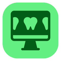 Editable dental information vector icon. Dentistry, healthcare, medical. Part of a big icon set family. Perfect for web and app interfaces, presentations, infographics, etc