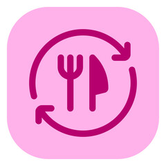 Editable food processing, processing order vector icon. Part of a big icon set family. Perfect for web and app interfaces, presentations, infographics, etc