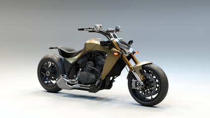 Concept 1 - 3D Motorcycle concept design