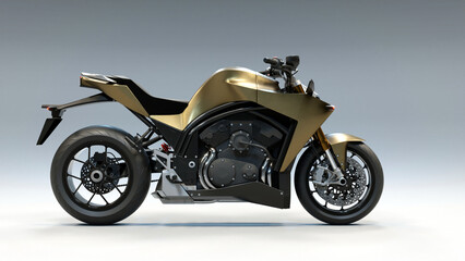 Concept 2 - 3D Motorcycle concept design