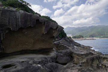 鬼ガ城（ドローンによる空撮）