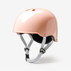 Children's bike Helmet isolated on white background