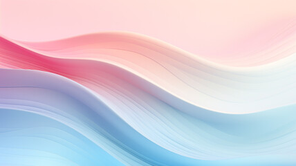 Fototapeta premium Stylish pastel of wave background design
