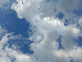 Many sky and rain clouds on holiday