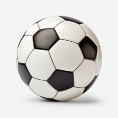 Fototapeta premium Soccer Ball or football isolated on a white background