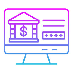 Online Banking Icon