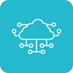 Cloud Computing Icon