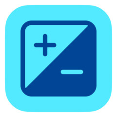 Fototapeta premium Editable photo exposure, plus and minus vector icon. Part of a big icon set family. Perfect for web and app interfaces, presentations, infographics, etc