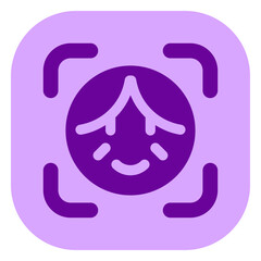 Editable grandparent face vector icon. Part of a big icon set family. Perfect for web and app interfaces, presentations, infographics, etc