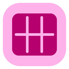 Obraz premium Editable vector table grid view icon. Part of a big icon set family. Perfect for web and app interfaces, presentations, infographics, etc