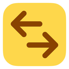 Editable vector data transfer arrows icon. Part of a big icon set family. Perfect for web and app interfaces, presentations, infographics, etc