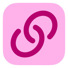 Editable vector link url chain icon. Part of a big icon set family. Perfect for web and app interfaces, presentations, infographics, etc