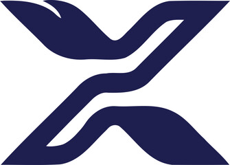 x modern logo