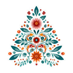 abstract floral ornament