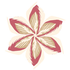 Rustic floral illustration