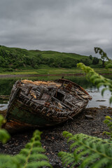 shipwreck on Kerrera Island