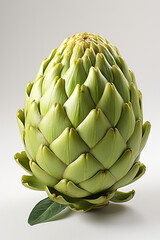 Fototapeta premium Artichoke. Portrait. Ideal for advertising or banner.