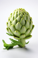 Fototapeta premium Artichoke. Portrait. Ideal for advertising or banner.