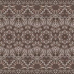 Ethnic ikat chevron pattern background pattern on the fabric in