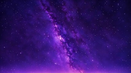Cosmic purple sky full of stars	 , science nebula milky way  infinity earth solar 