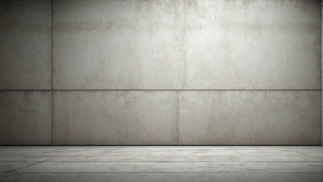 Smooth concrete wall with a uniform texture, offering a clean and versatile background for various uses
