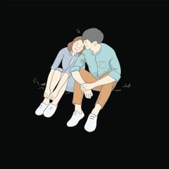 Valantine Print ready vector design for Tshirt, Mug and printing item. bundle design  .Black and white view. design vector set. Icon bundle.love design.