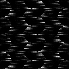 Vector seamless texture. Modern geometric background. Grid of dots.