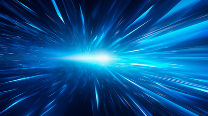 blue flashes abstract background