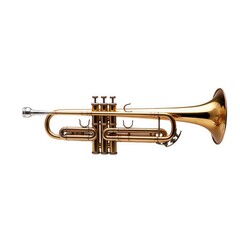Obraz na płótnie Canvas High-Definition Trumpet Isolated on White