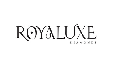 Royaluxe, diamonds, luxury logo, wordmark