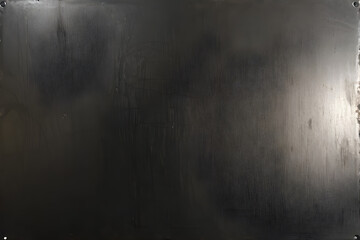 Smooth gray grunge background with scratches and holes generative ai