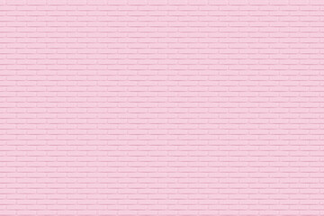 Pink brick wall texture for pattern background